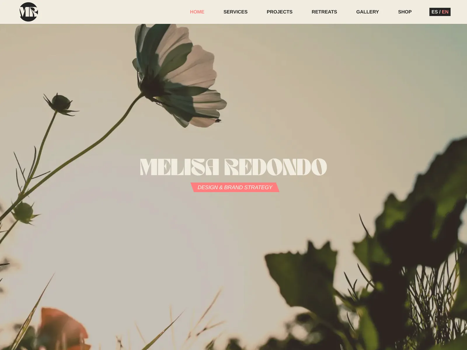 Melisa Redondo portfolio screenshot 1