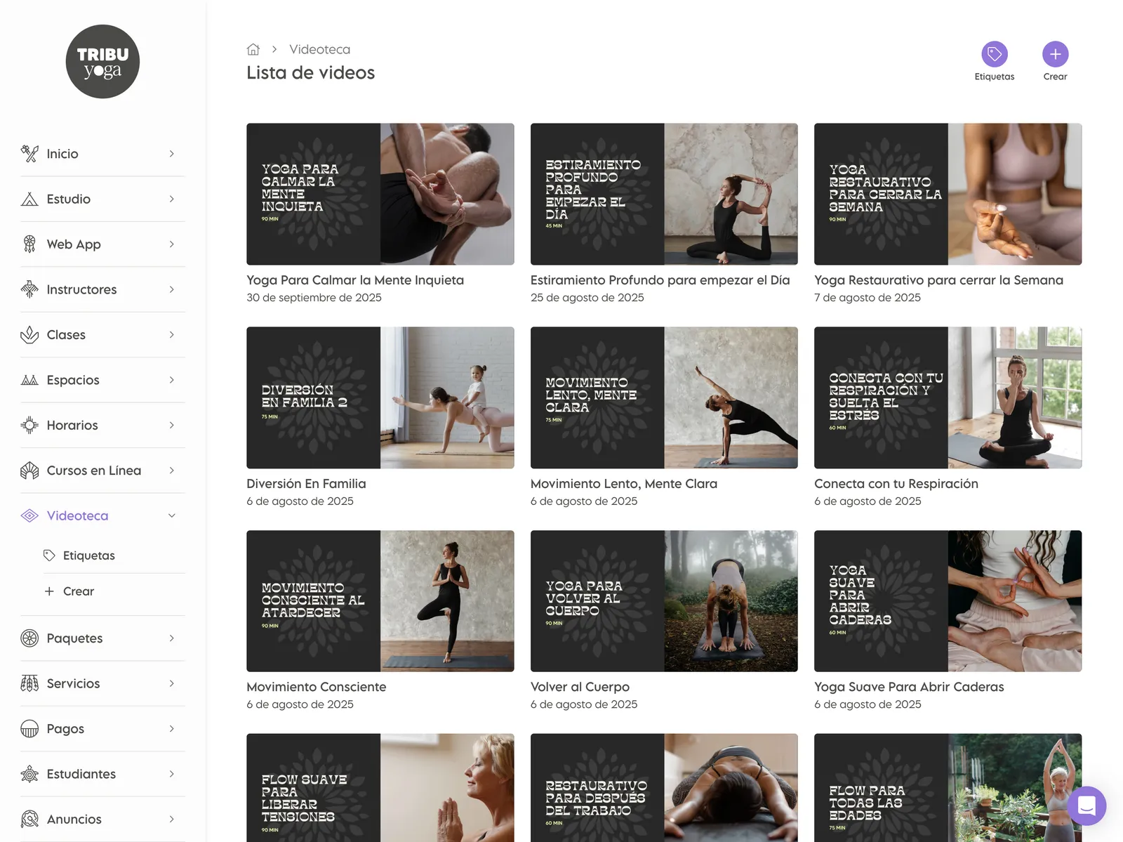 Tribu Yoga app screenshot 8